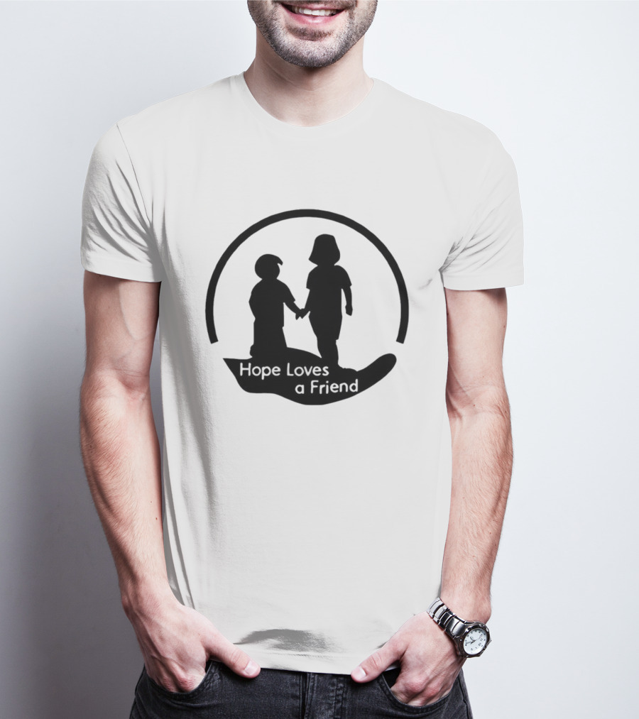 Andrew Cha Cha Real Smooth Hope Loves A Friend Twin T-Shirt