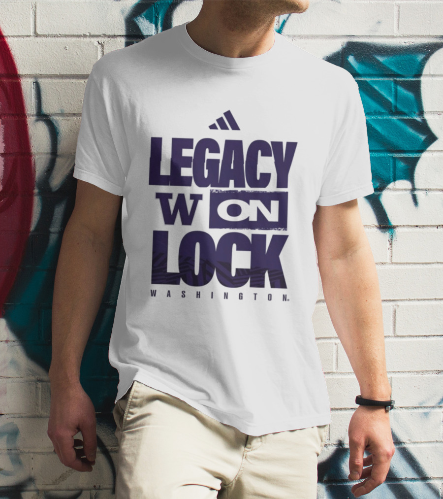 Washington Huskies 2026 March Madness Legacy On Lock T-Shirt
