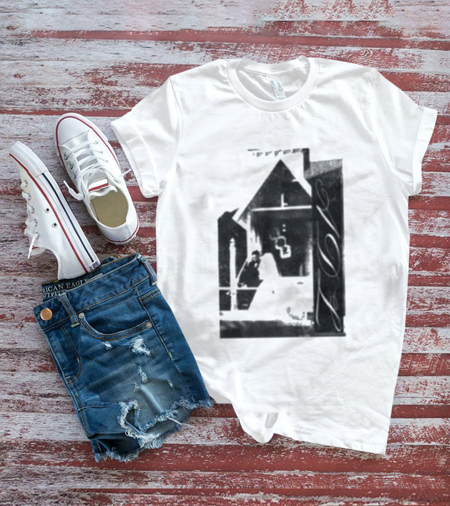 Yeat A Dangerous Love Cross Pyramid Monochrome T-Shirt