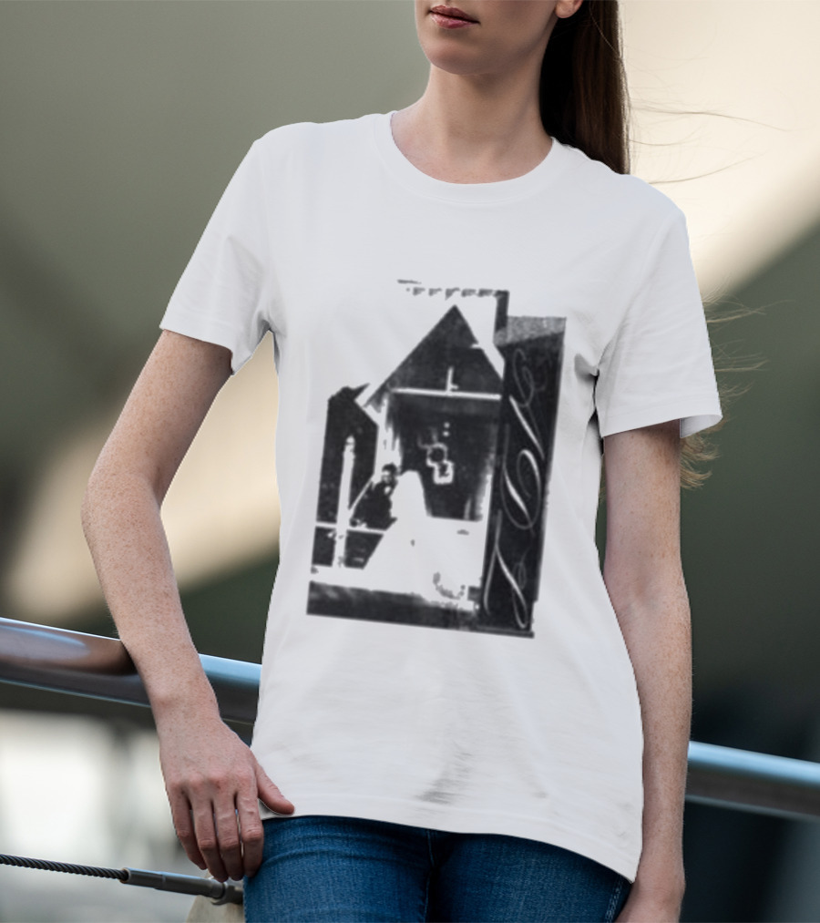 Yeat A Dangerous Love Cross Pyramid Monochrome T-Shirt