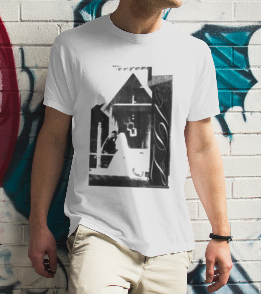 Yeat A Dangerous Love Cross Pyramid Monochrome T-Shirt