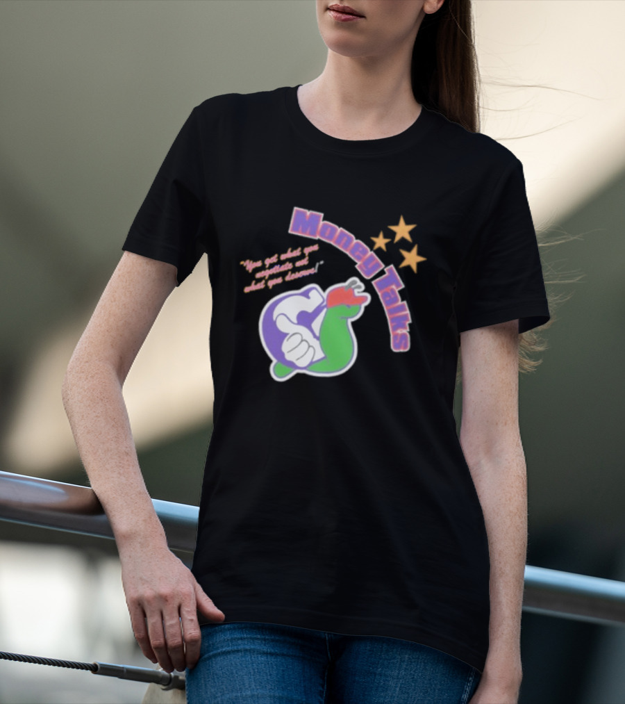 Goodtalk X Slowbucks Money Talks Five Star T-Shirt