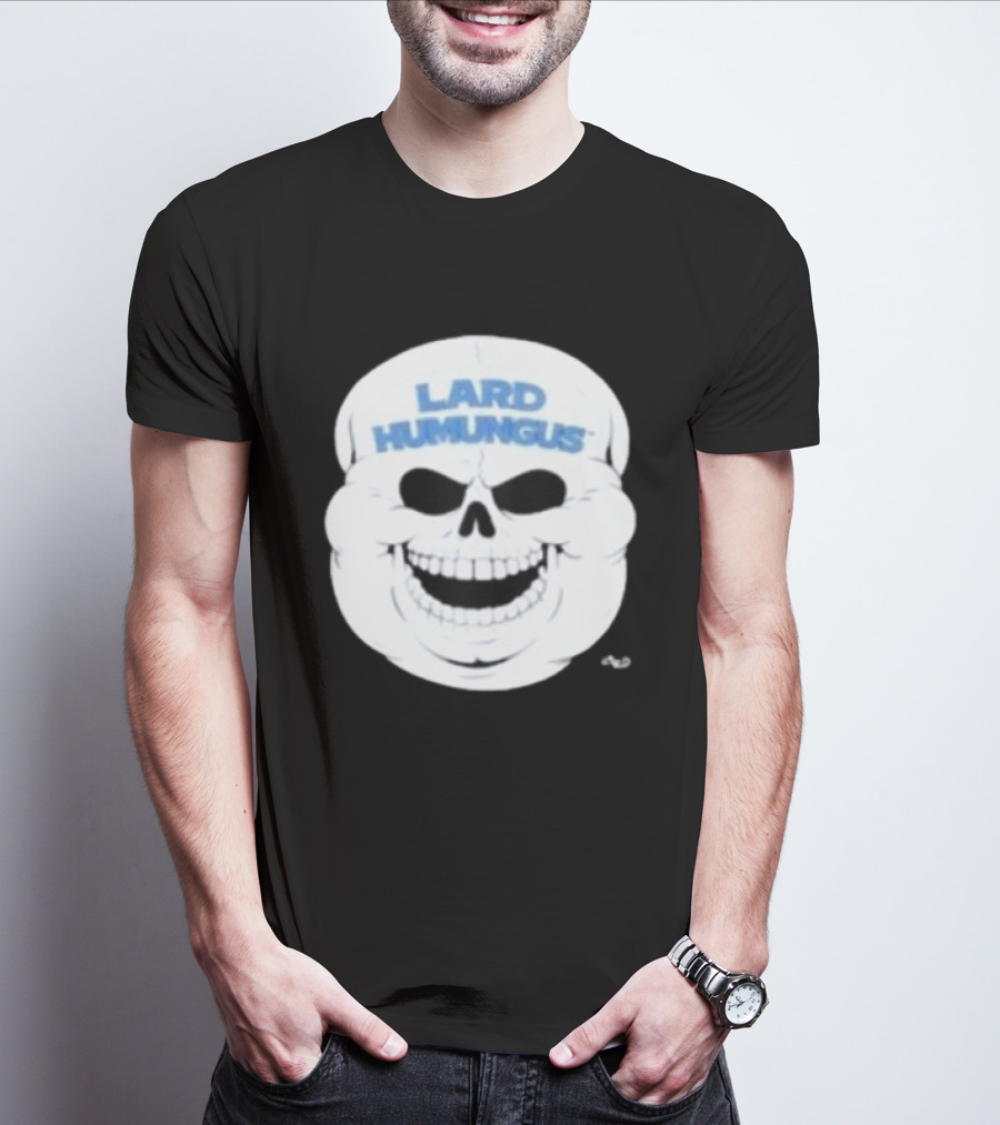 Lard Humungus Skull Graphic 3 16 T-Shirt