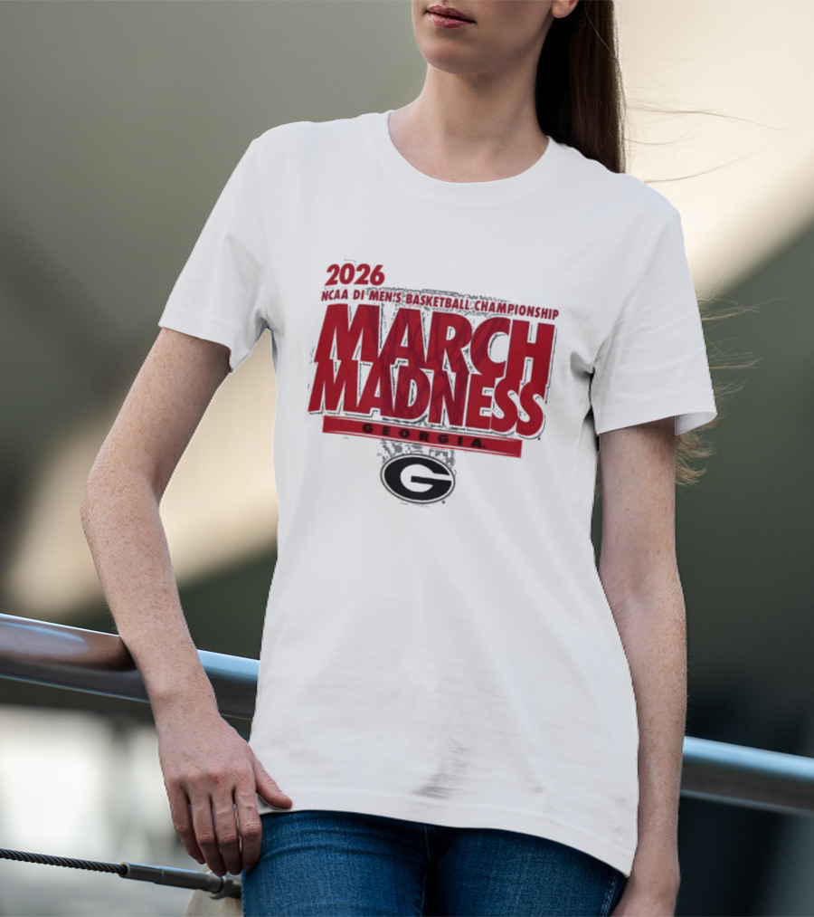 Georgia 2026 NCAA DI Men's Basketball Championship March Madness T-Shirt