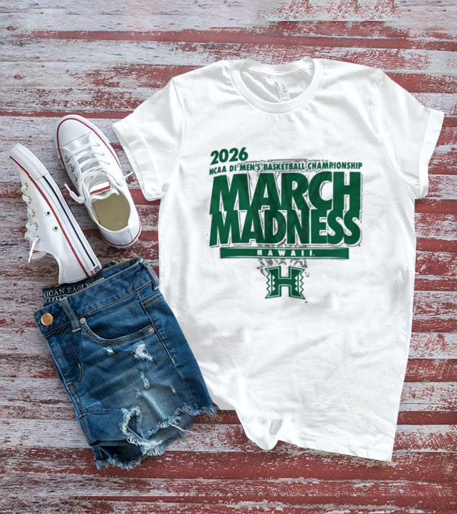 2026 NCAA Men's Basketball Championship March Madness Hawaii T-Shirt
