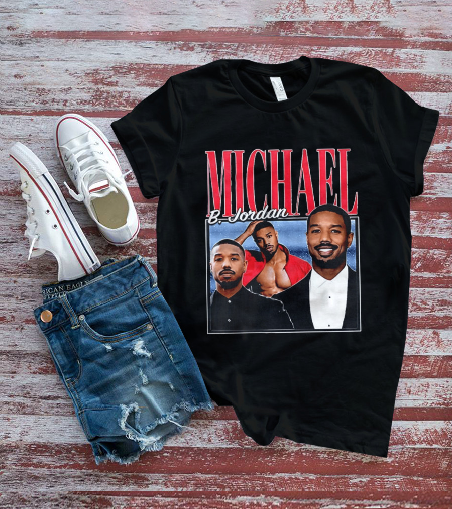 Michael B. Jordan Iconic Style And Charisma T-Shirt