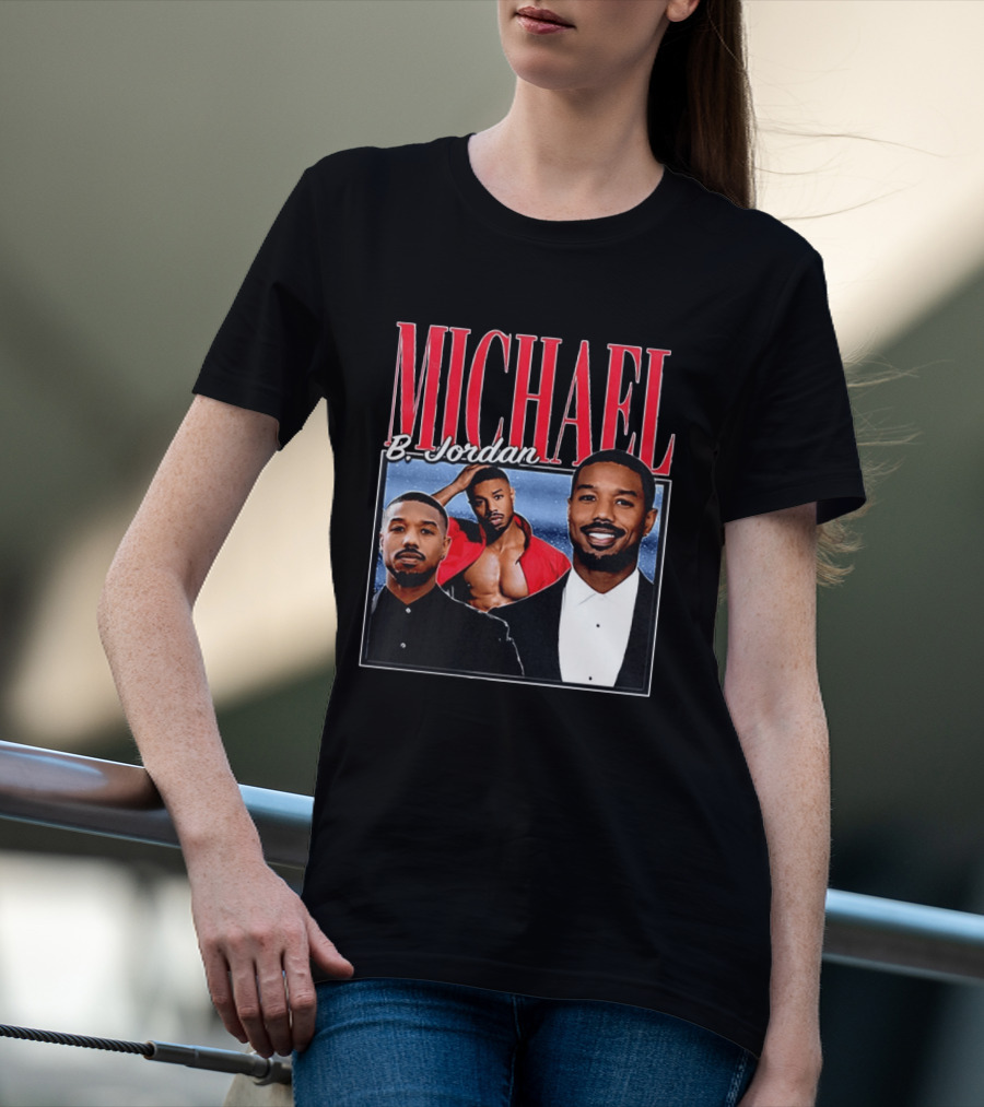 Michael B. Jordan Iconic Style And Charisma T-Shirt