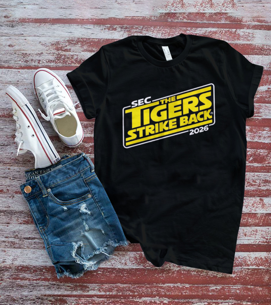 SEC The Tigers Strike Back 2026 LSU T-Shirt