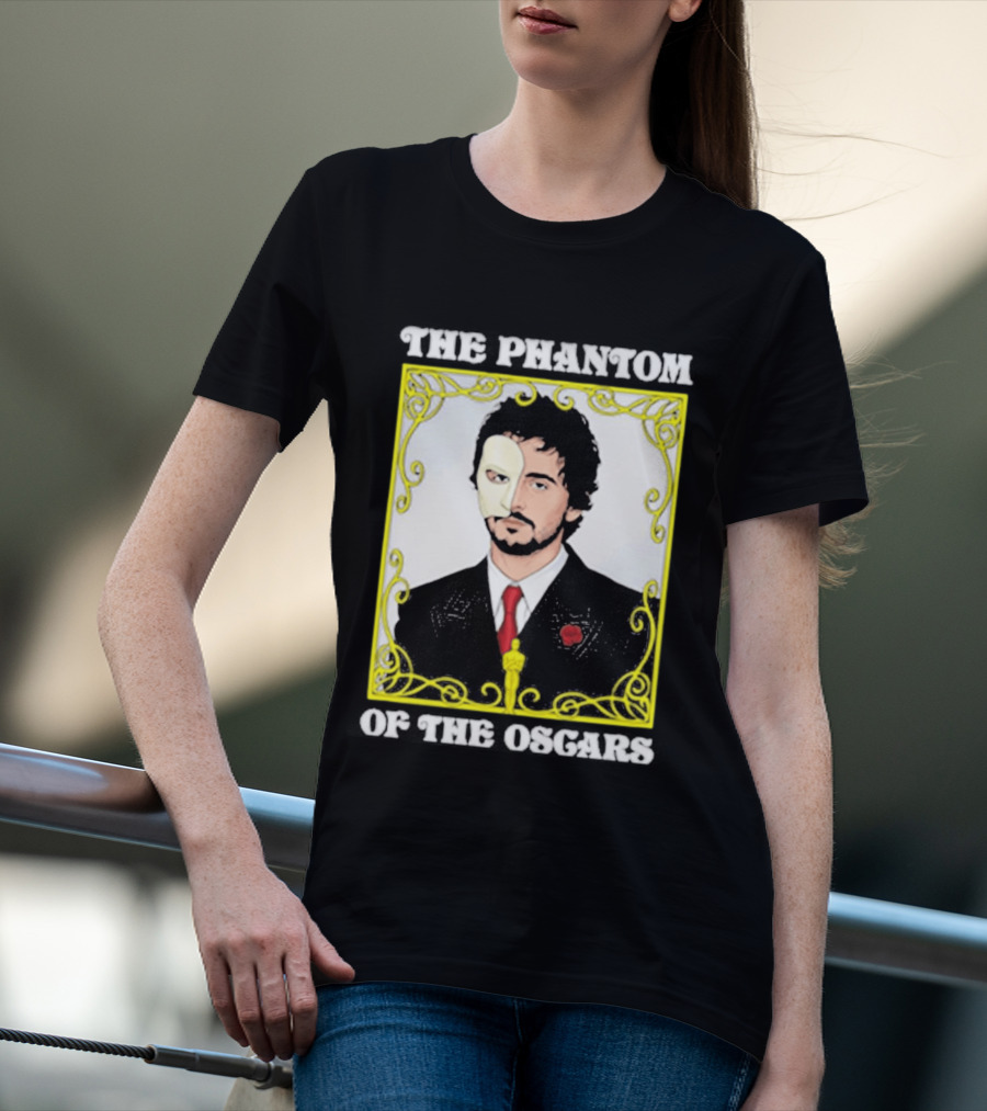 The Phantom Of The Oscars Timothee Chalamet Masked Tuxedo Oscars T-Shirt