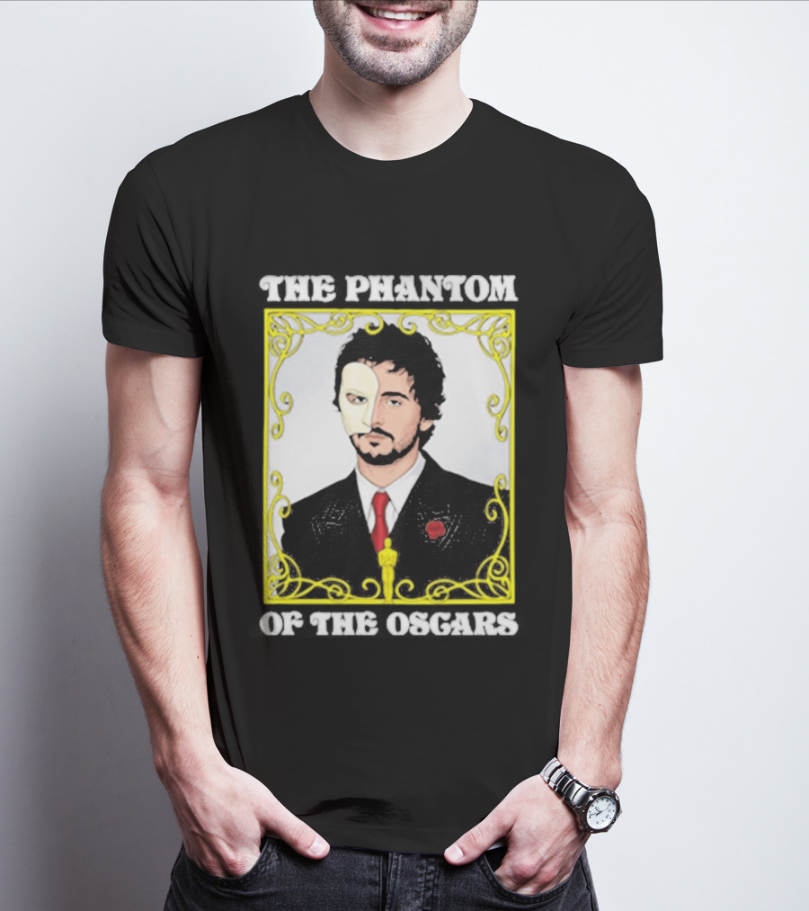 The Phantom Of The Oscars Timothee Chalamet Masked Tuxedo Oscars T-Shirt