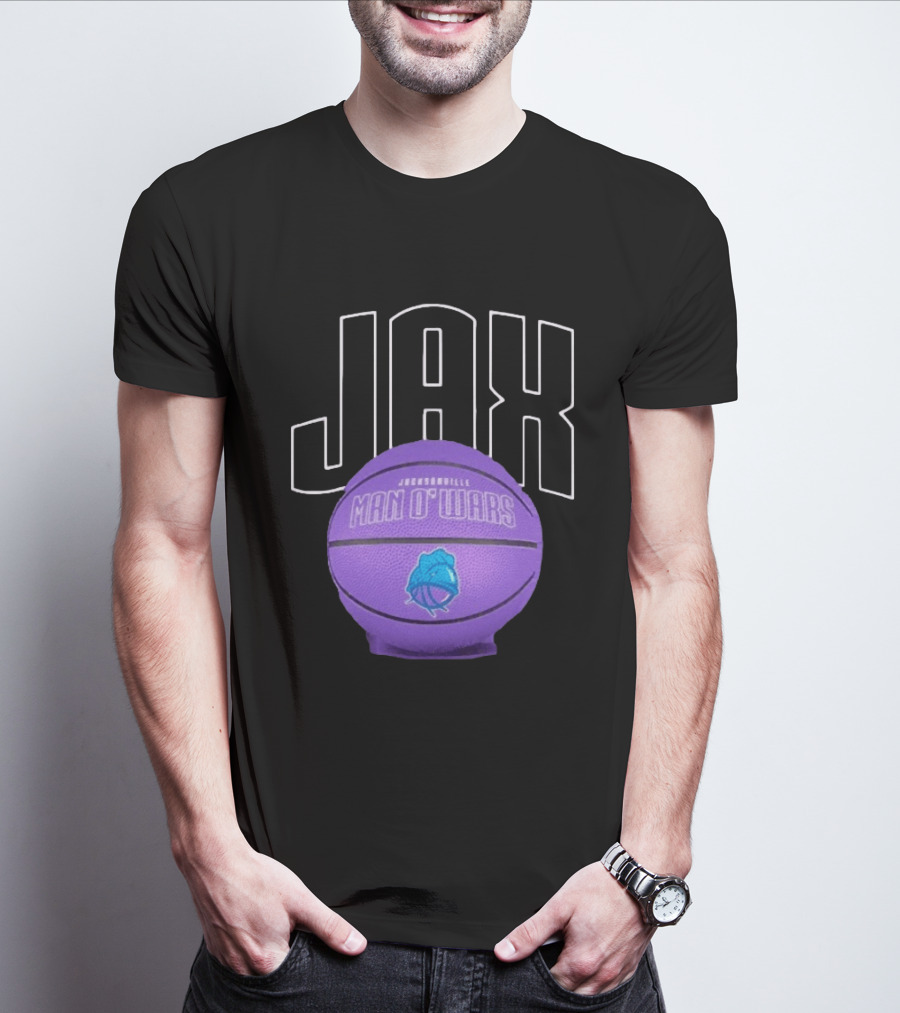 Jacksonville JAX Man O'Wars Basketball Team T-Shirt