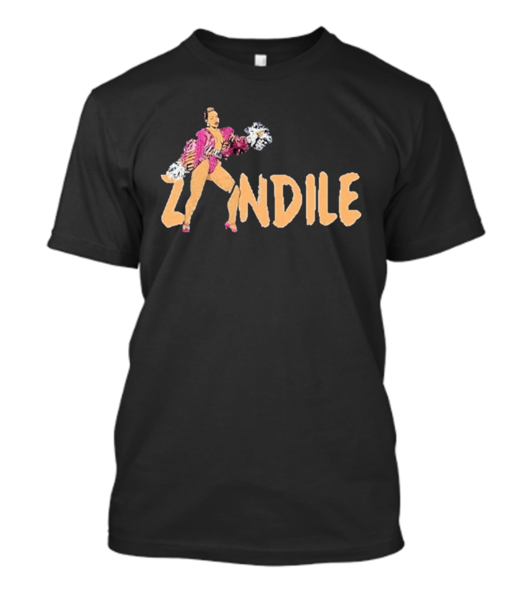 Zandile Doja Cat Pop Art Style With Cheerleader Glam Essence T-Shirt