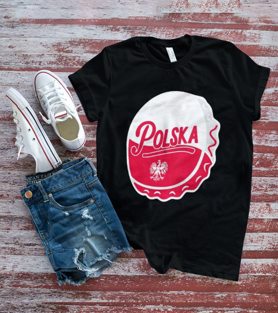 Polska Buffalo Bottle Cap Eagle T-Shirt
