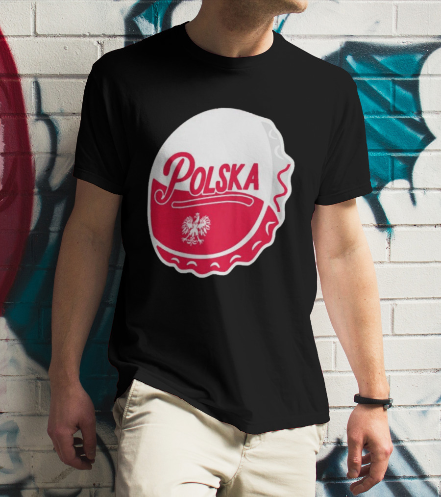 Polska Buffalo Bottle Cap Eagle T-Shirt