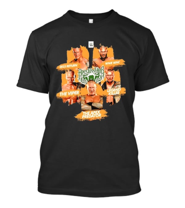 WWE WHC 2023 Randy Orton The Viper Legend Killer Apex Predator Return T-Shirt