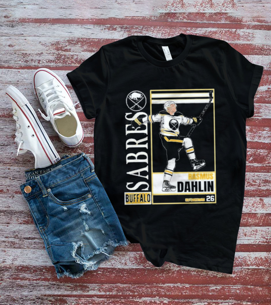 Buffalo Sabres Rasmus Dahlin 26 Defenceman T-Shirt