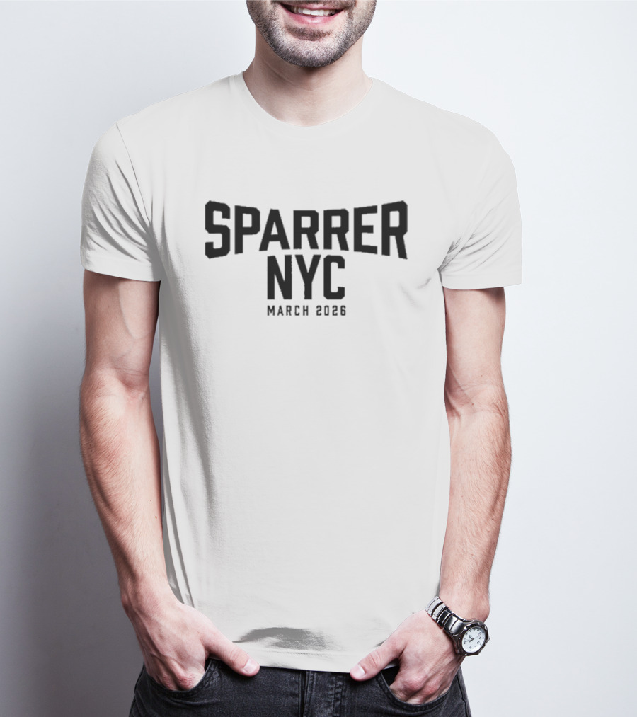 Sparrer NYC March 2026 Tour Cock Sparrer Paramount Brooklyn T-Shirt