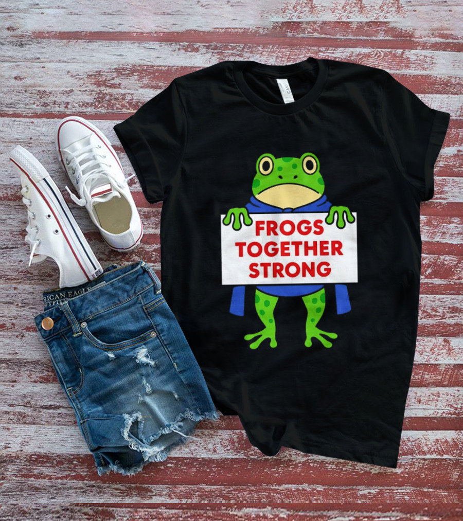 Frogs Together Strong Portland Newsom T-Shirt