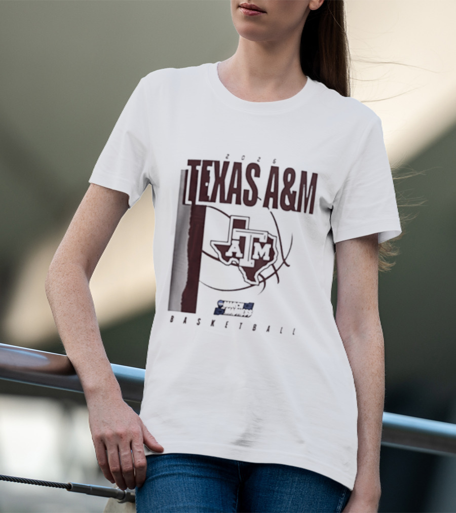 Texas A&M Aggies 2026 March Madness Basketball Tournament T-Shirt