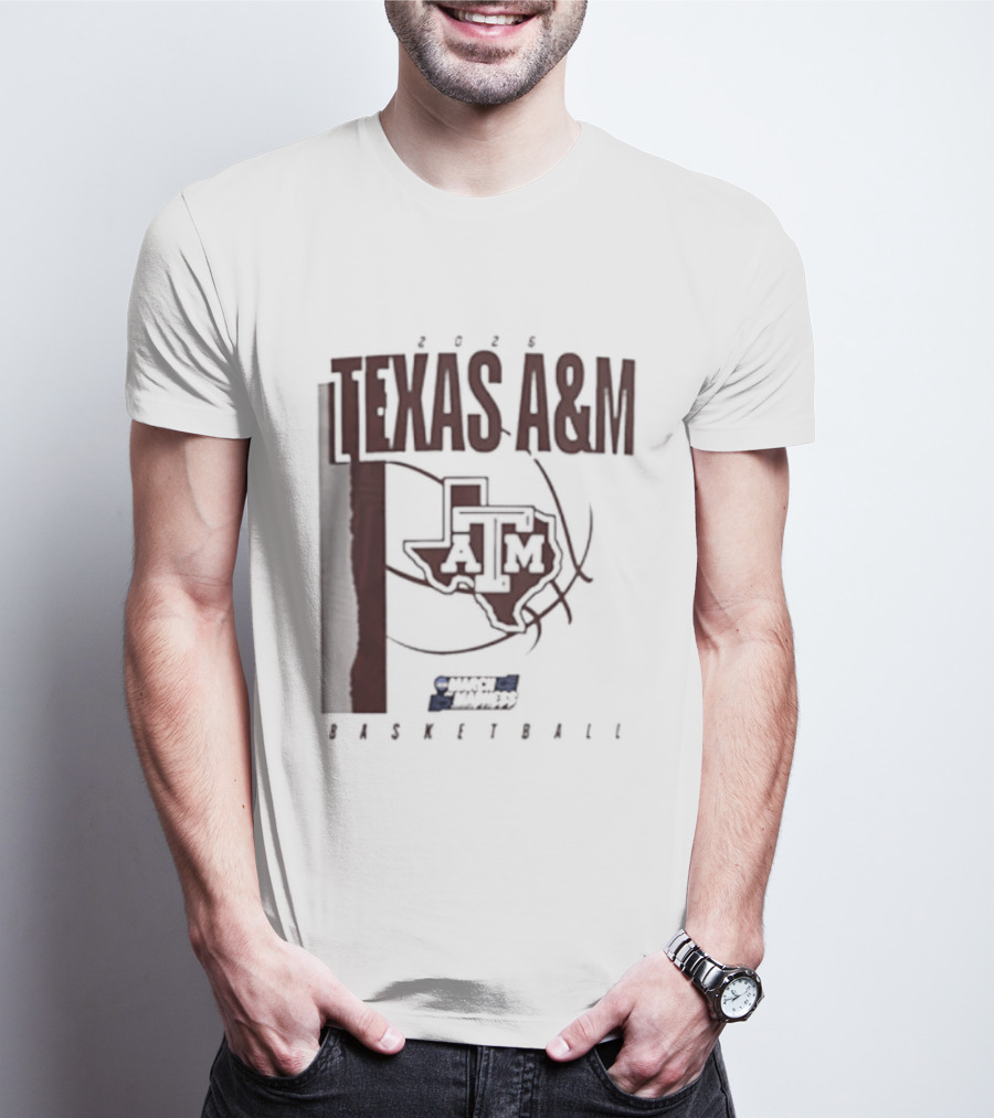 Texas A&M Aggies 2026 March Madness Basketball Tournament T-Shirt