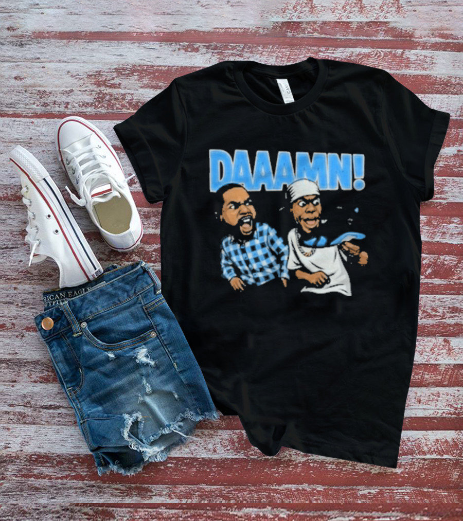 University Blue Daaamn Chris Smokey Comedy Movie Scene T-Shirt
