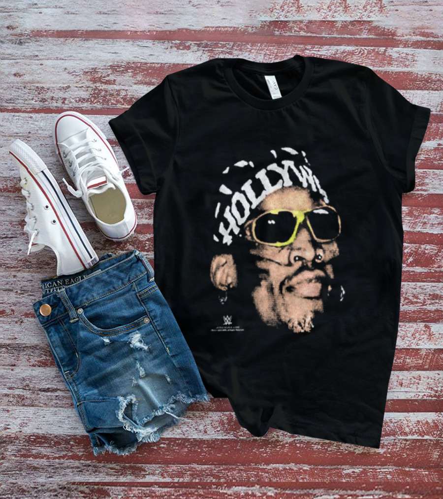 Dennis Rodman Hold My Own WWE Bandana Snow Wash T-Shirt