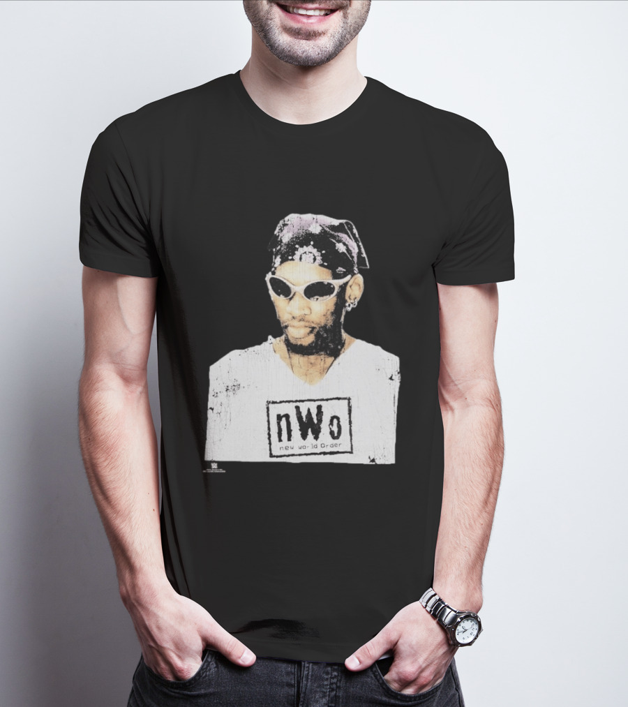 Dennis Rodman NWO New World Order Snow Wash T-Shirt