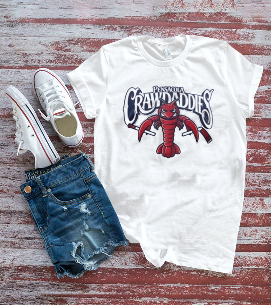 Pensacola Crawdaddies 2026 Ice Flyers Event Collaboration T-Shirt