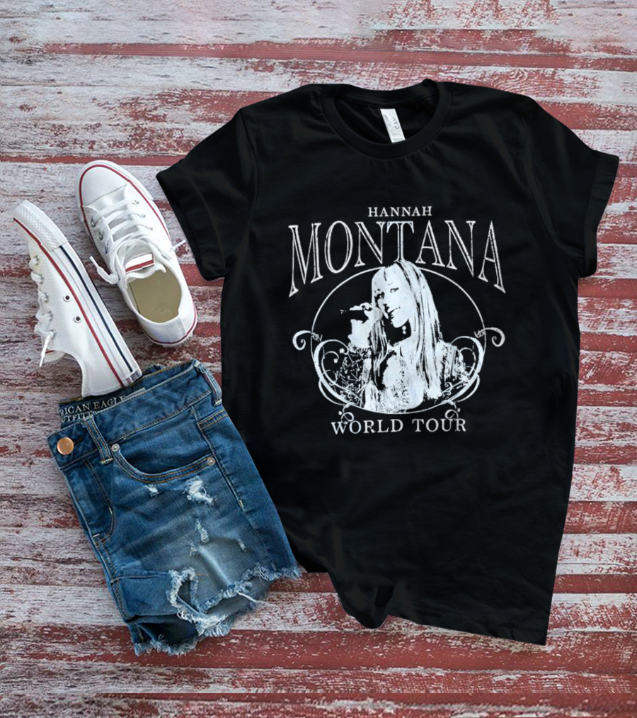 Hannah Montana World Tour Vintage Concert T-Shirt