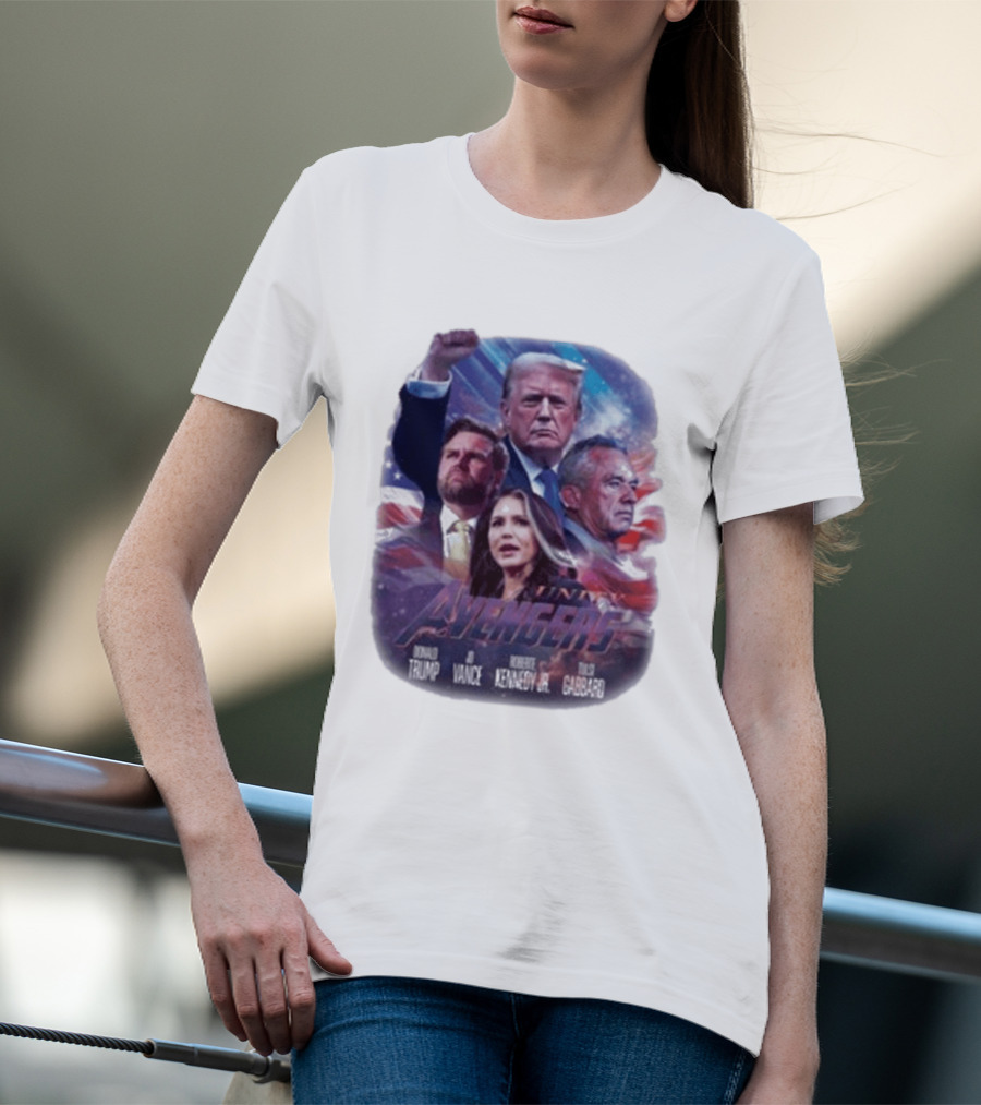 Unity Avengers Trump Vance Kennedy Jr Tulsi Gabbard T-Shirt