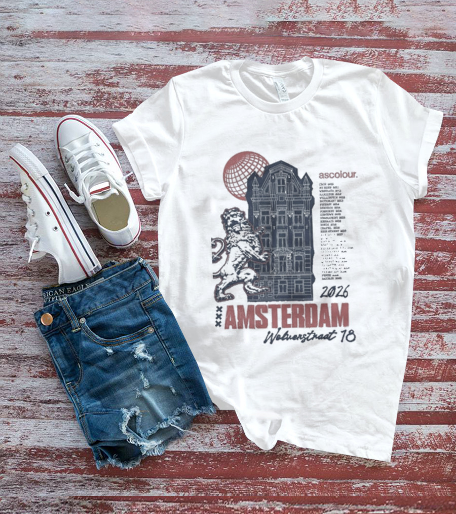 As Colour Amsterdam Opening 2016 Event Lion Element Festival Listing T-Shirt