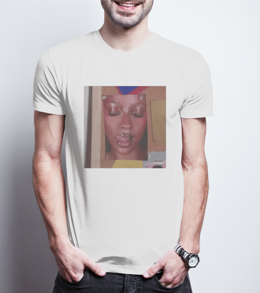Candy Justine Skye Album Artwork With Portrait And Corkboard Accents T-Shirt