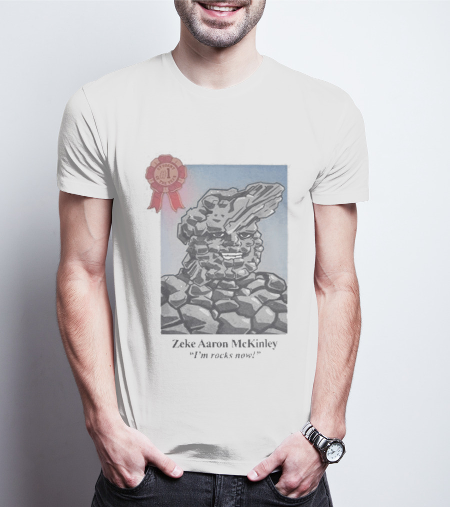 Zeke Aaron McKinley Dropout Student Of The Year Red Ribbon Winner T-Shirt