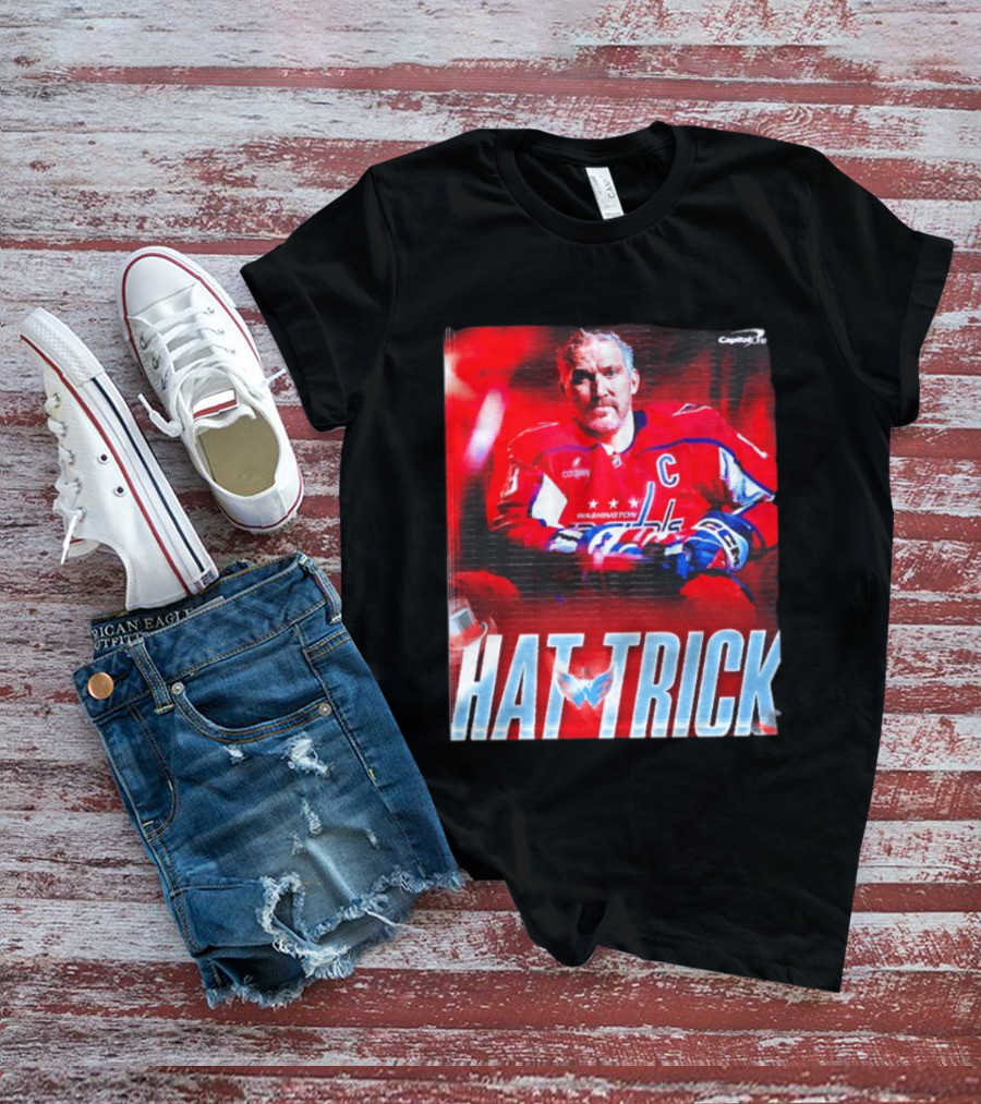 Alexander Ovechkin Washington Capitals Hat Trick Visionary Leadership T-Shirt