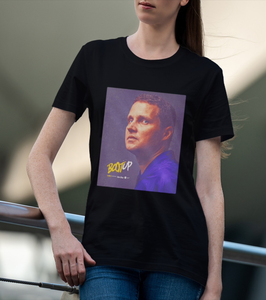 BOOT UP Will Wade LSU Nike Basketball Coach T-Shirt