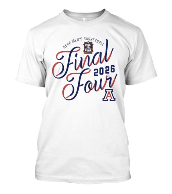 Arizona Wildcats NCAA Men's Basketball Final Four 2026 A T-Shirt