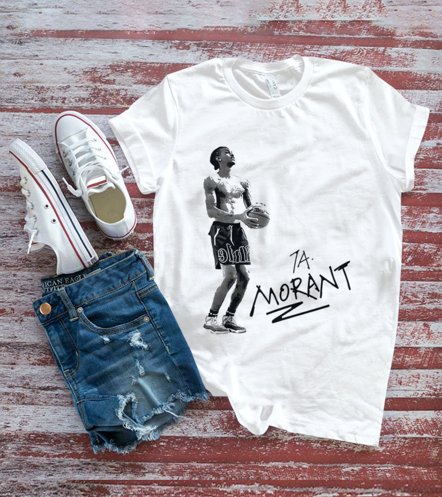 Ja Morant Memphis Grizzlies Basketball T-Shirt