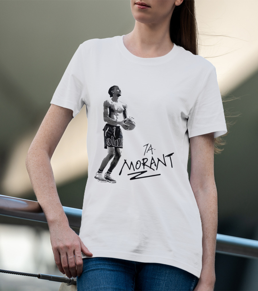 Ja Morant Memphis Grizzlies Basketball T-Shirt
