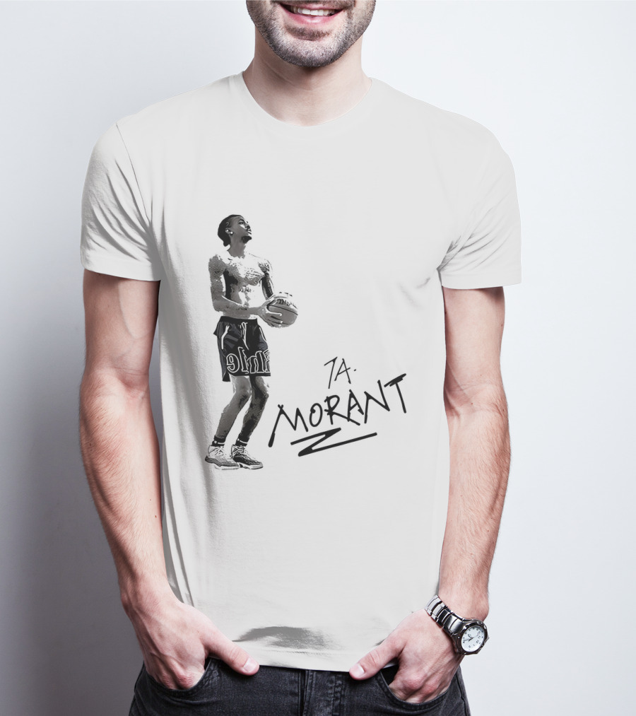Ja Morant Memphis Grizzlies Basketball T-Shirt
