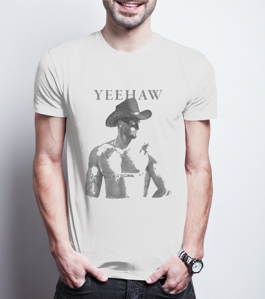 Yeehaw Orville Peck Pride 2024 Cowboy Hat T-Shirt