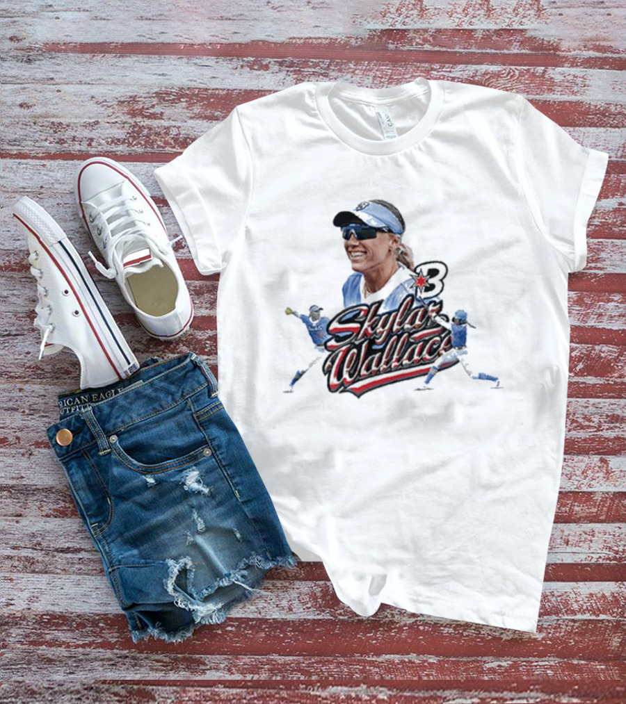 Bandits Skylar Wallace 3 Baseball Player Sports T-Shirt