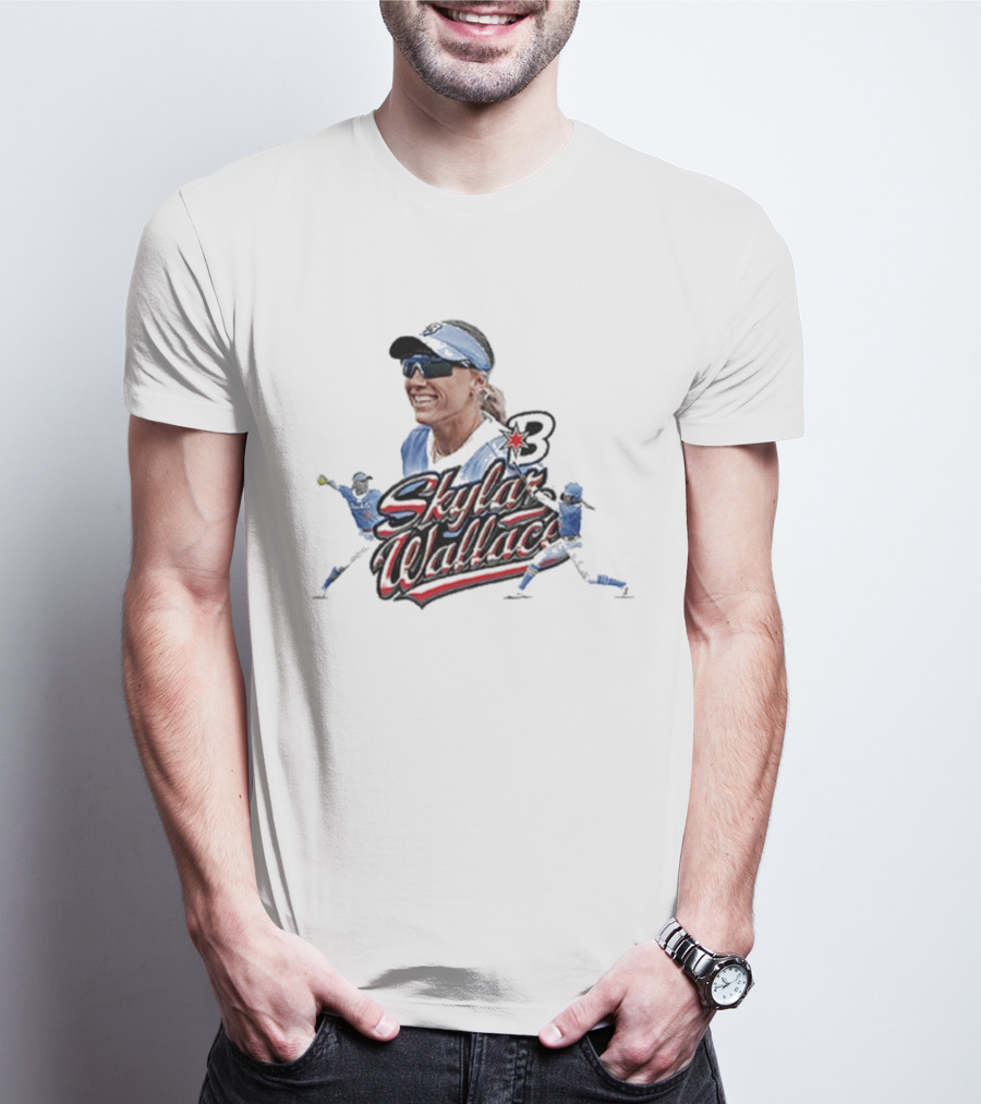 Bandits Skylar Wallace 3 Baseball Player Sports T-Shirt