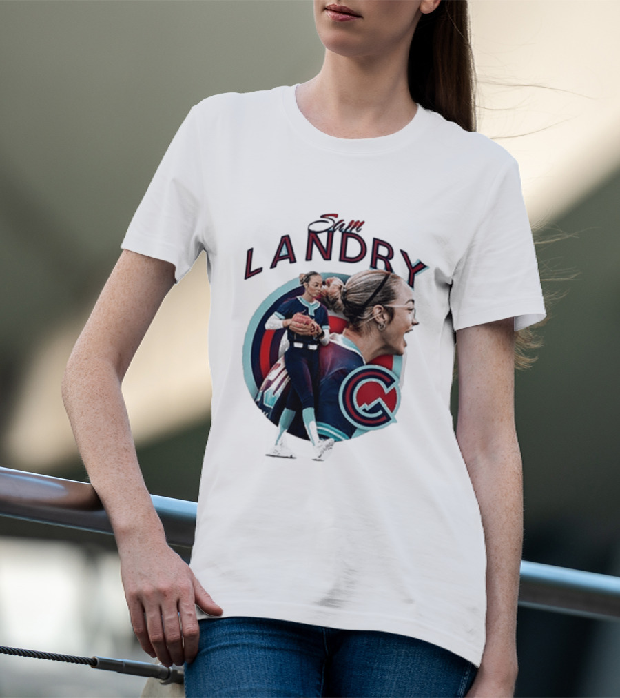 Sam Landry Cascade Baseball T-Shirt
