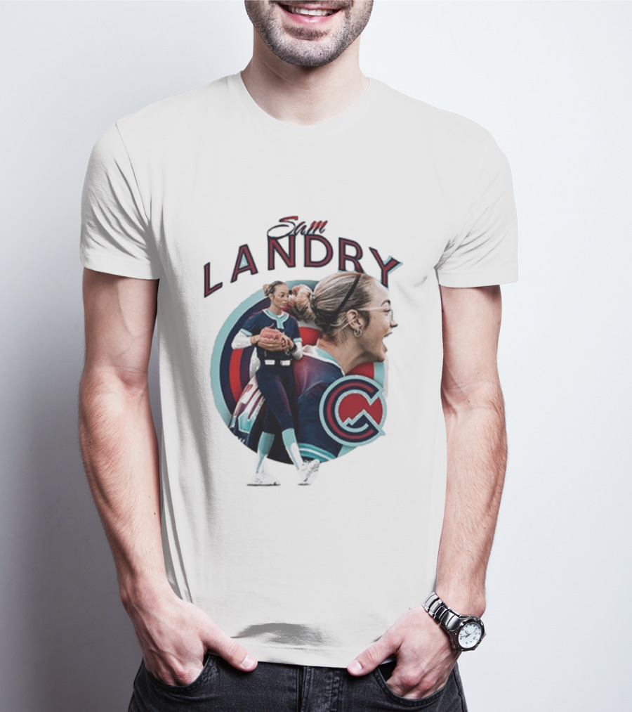 Sam Landry Cascade Baseball T-Shirt