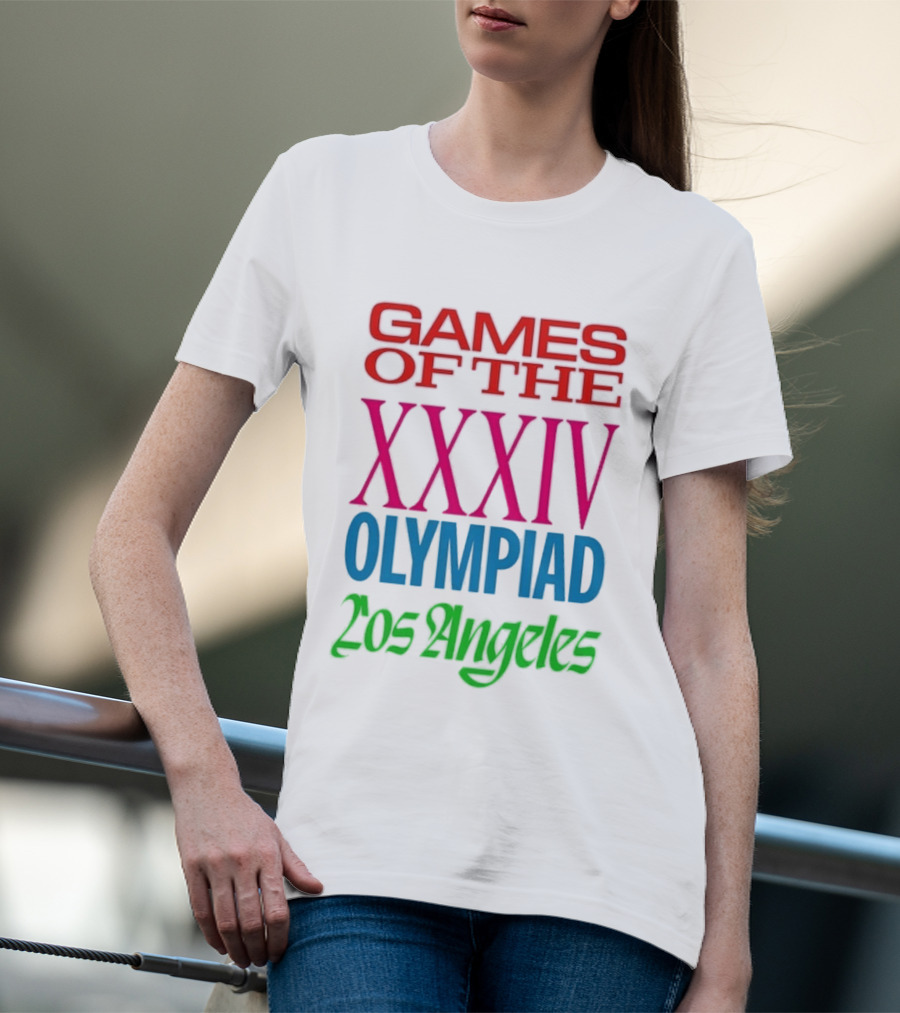 Games Of The XXXIV Olympiad Los Angeles 2028 T-Shirt