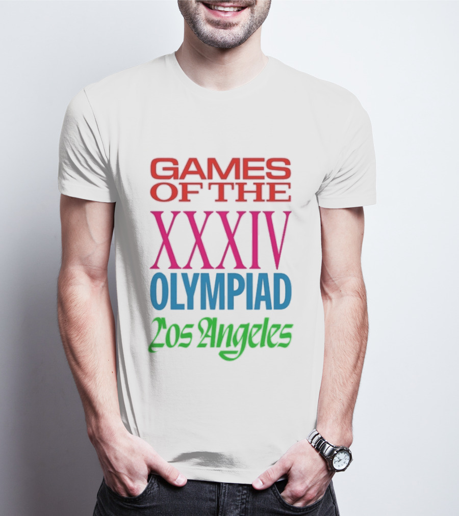 Games Of The XXXIV Olympiad Los Angeles 2028 T-Shirt