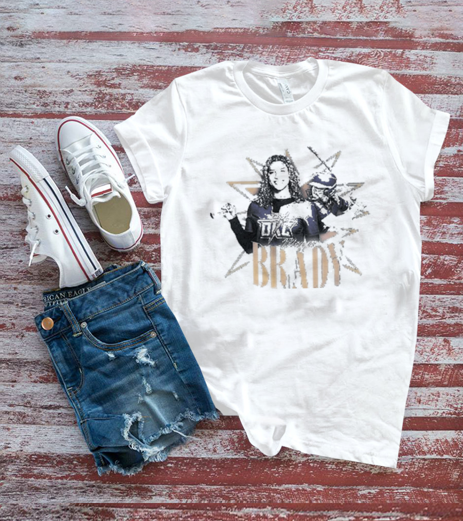 Spark Okc Maya Brady Softball Starburst T-Shirt