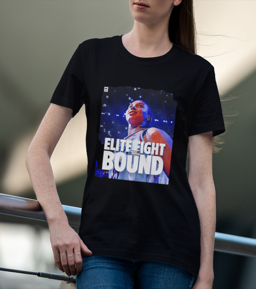 UConn Huskies Azzi Fudd March Madness Elite Eight Bound T-Shirt