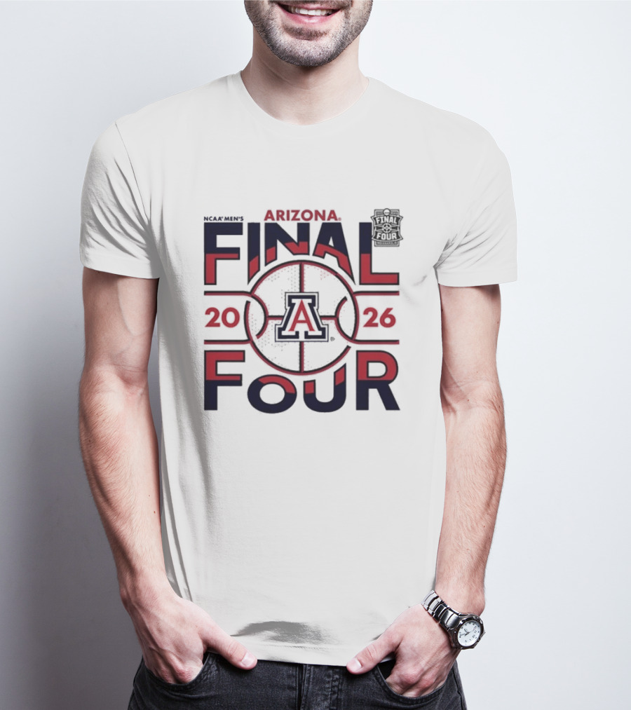 Arizona Wildcats 2026 Final Four Basketball March Madness T-Shirt