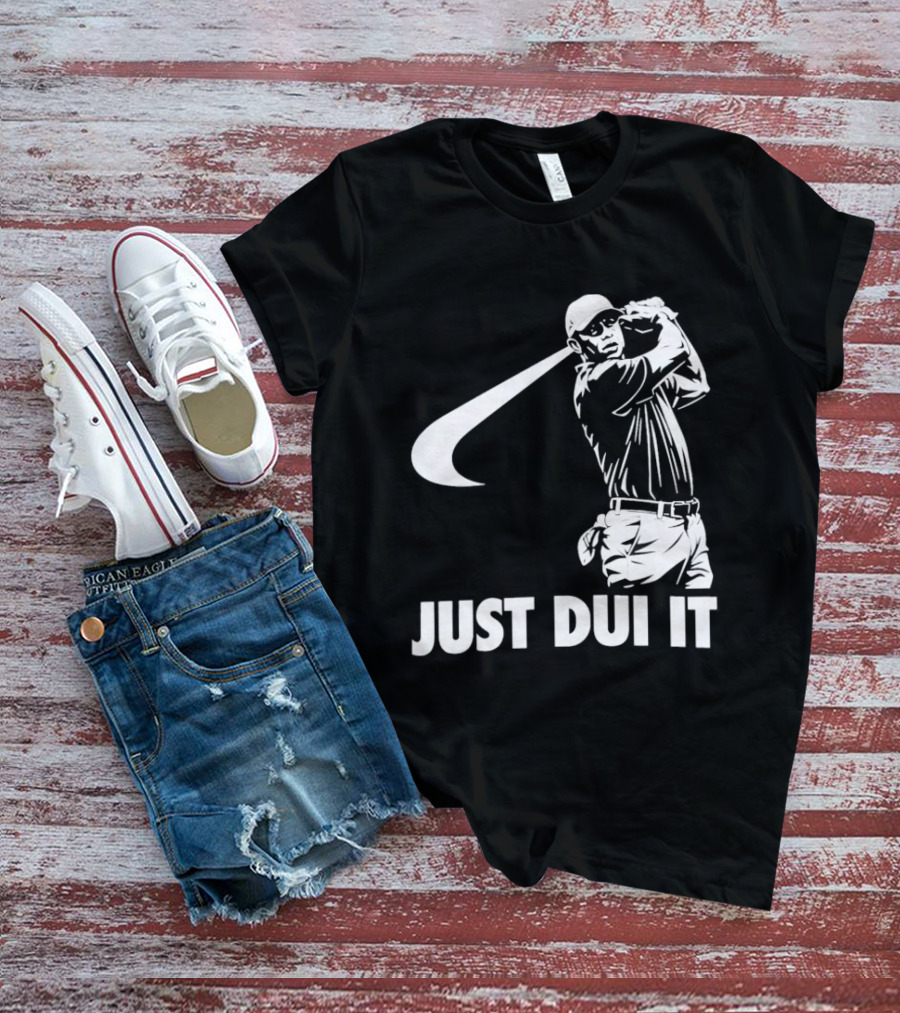 JUST DUI IT Tiger Woods Golf T-Shirt